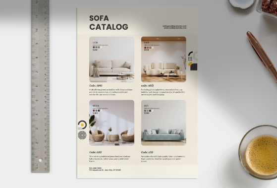 thiết kế catalogue đẹp